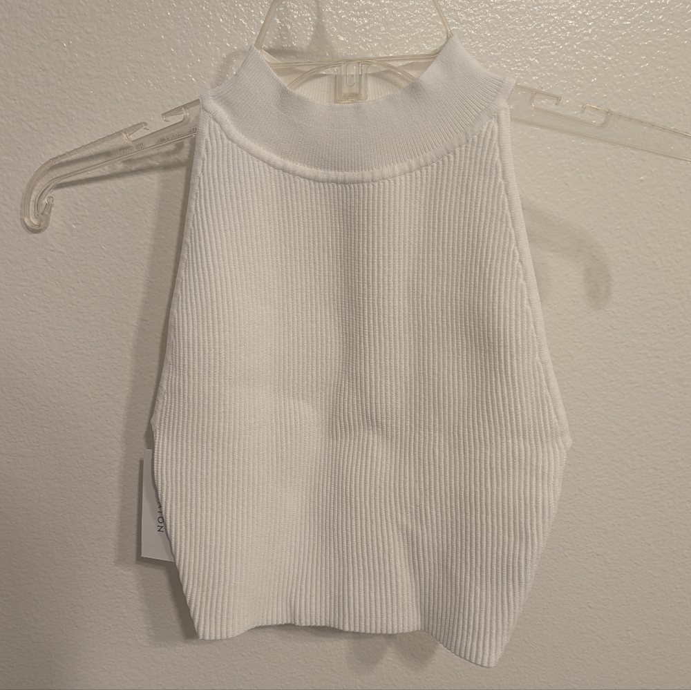 Aritzia Babaton Contour mockneck sleeveless tank top